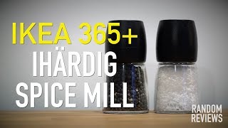 ziekte gelijkheid Lionel Green Street Best Salt and Pepper Grinders? IKEA 365+ Ihärdig Spice Mill Review - YouTube