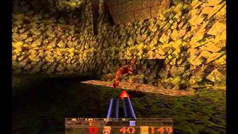 Quake EP1: Dimension of the Doomed Map4: The Grisly Grotto (100% secrets)
