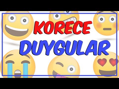 Korece Duygular 😎