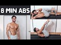 8-Minute Abs Workout for a Six-Pack at Home | Rowan Row