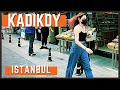 Istanbul Turkey Walking Tour | Walk In Kadıköy District Istanbul | 4K UHD 60FPS | Istanbul City 2021