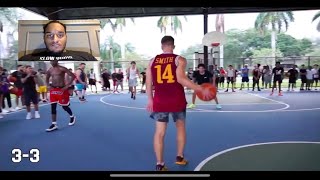 TikTokers Wanted TO  Fight! 5V5 Basketball At The Park!