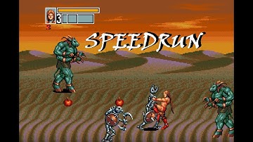 Golden Axe 3 (Sega Genesis) Sarah  Speedrun in 22:55 (WR - Hard)