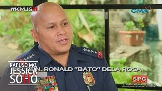 Kapuso Mo, Jessica Soho: Getting personal with PNP chief Ronald “Bato” dela Rosa