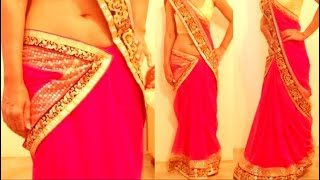 How To Wear Mermaid Style Saree In Hot Way