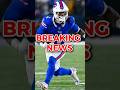 🚨BREAKING James Cook Signs 4 Year $48 MM Extension