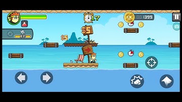 Tunnel Run | Level 1 | Shark Adventure | Easy | Dan The Man | Game |