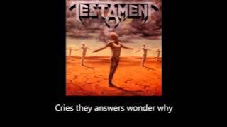 Testament - Sins Of Omission (Lyrics)