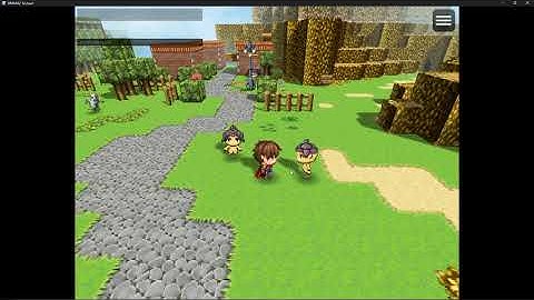 RPG Maker MZ: MMOMZ ABS Testing Out Knockback on Hit