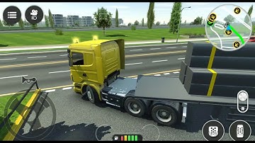 Drive Simulator 2020 #2, Logistics : Level 2( Metal Beams) - android games