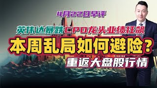 英伟达暴跌CPO龙头业绩狂飙，本周乱局如何避险？重返大盘股行情