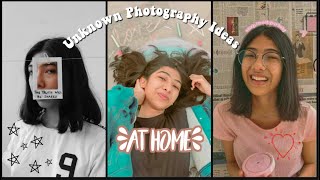 Unknown Photography Ideas for At Home Photoshoot | Photo hacks you've probably never heard before