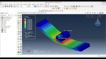 Abaqus Tutorial Videos - Analysis of Three Point Bending in Abaqus Part 2