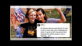 Selena gomez slammed over her march for ...