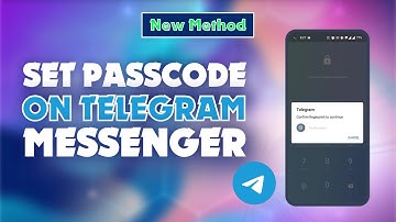 How to Set Passcode on Telegram Messenger  @skillswave