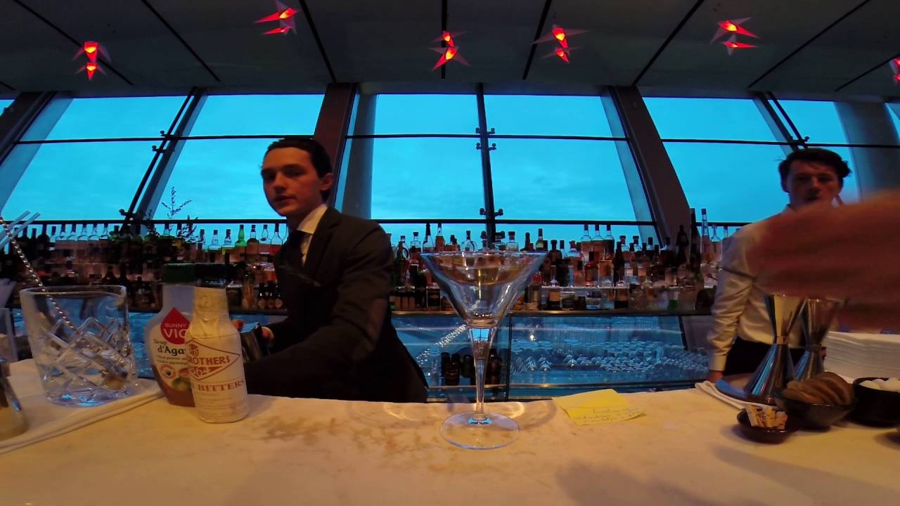 EL Mariachi cocktail at City Space bar/Moscow