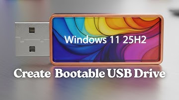 Create Windows 11 25H2 Bootable USB Pen Drive For Unsupported PCs