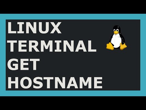 How To Get Hostname Using Linux Command Line