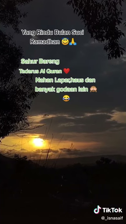 Story whatsapp Virall Opick marhaban ya ramadhan|Ramadhan tiba ramadhan tiba