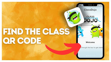 How to find the class QR code in ClassDojo?