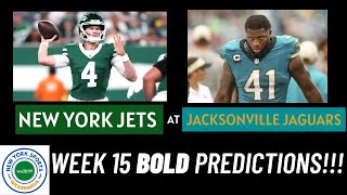 5 BOLD PREDICTIONS (And Score Prediction) For JETS vs JAGS!