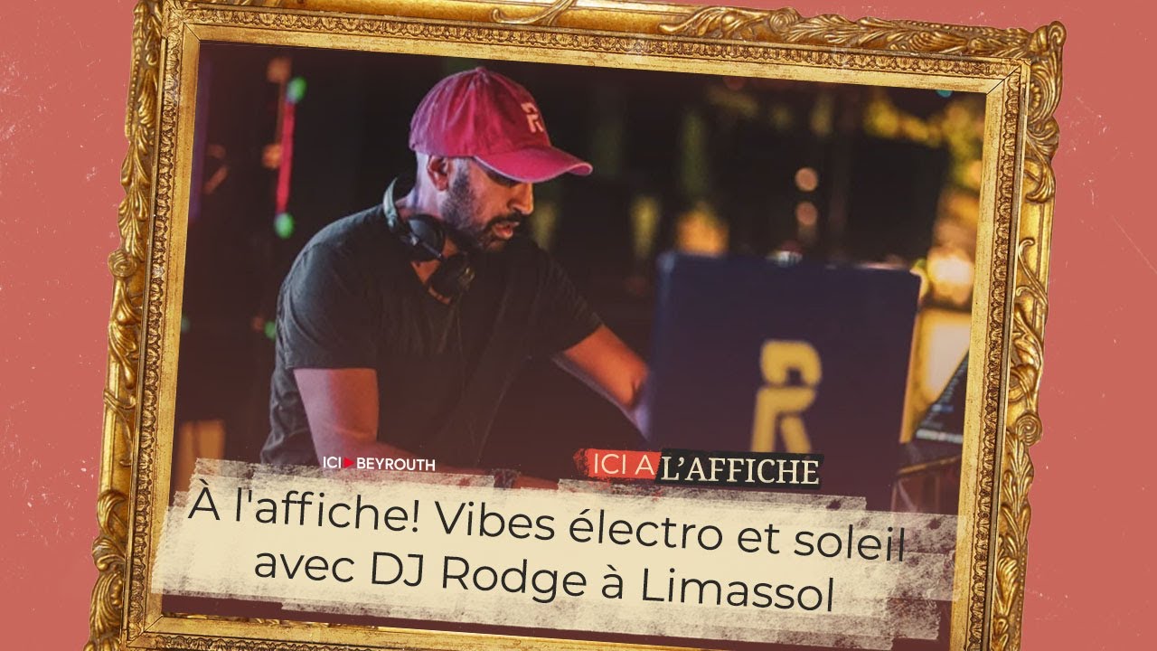 À l'affiche! Vibes électro et soleil avec DJ Rodge à Limassol - YouTube