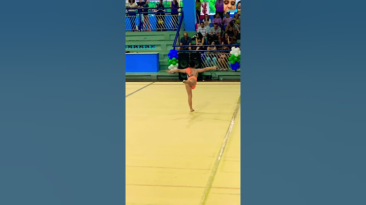 Competição de Gr Ginástica ritimica!!🌈❤️🥰😳