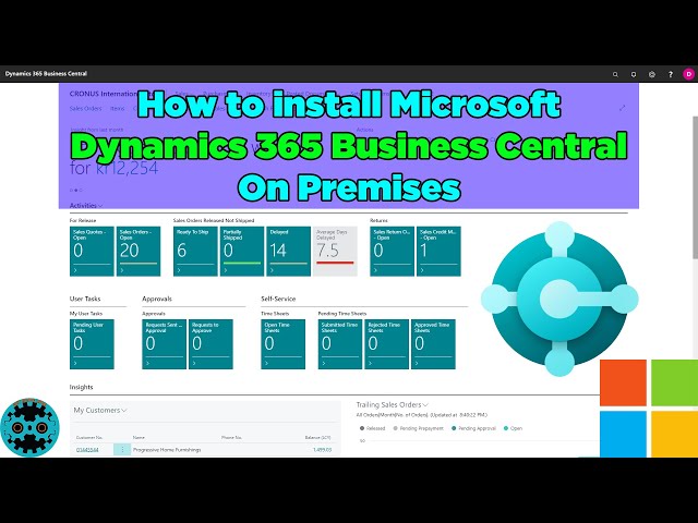 How to Install Microsoft Dynamics 365 Business Central On Premises - D365 2020 Wave 2