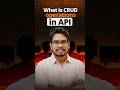 CRUD Operations in API Explained Easy | Backend Concepts for Beginners | PythonLife