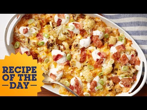 recipe-of-the-day:-loaded-cauliflower-casserole-|-food-network