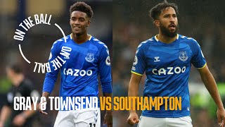 ON THE BALL: DEMARAI GRAY AND ANDROS TOWNSEND SHINE AGAINST SOUTHAMPTON!