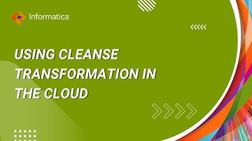 How to Use Cleanse Transformation in Cloud