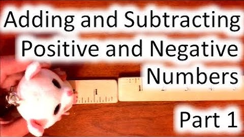 The Why Behind: Adding and Subtracting Positive and Negative Numbers (Part 1: Introduction)
