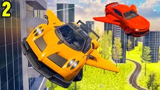 Best Car Airplane Game Mobile Real Sports Flying Car 3d Android ios Gameplay Part 2 screenshot 3