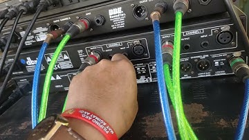 dual amp at mixer equalizer mixemizer crossover