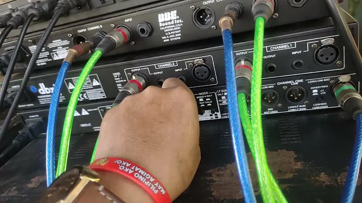 dual amp at mixer equalizer mixemizer crossover