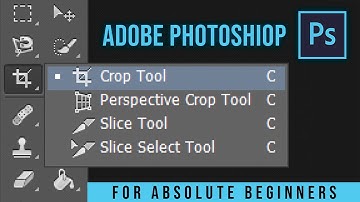 Crop Tool, Perspective Crop Tool, Slice Tool in Photoshop - Adobe Photoshop Tutorial - Class 5