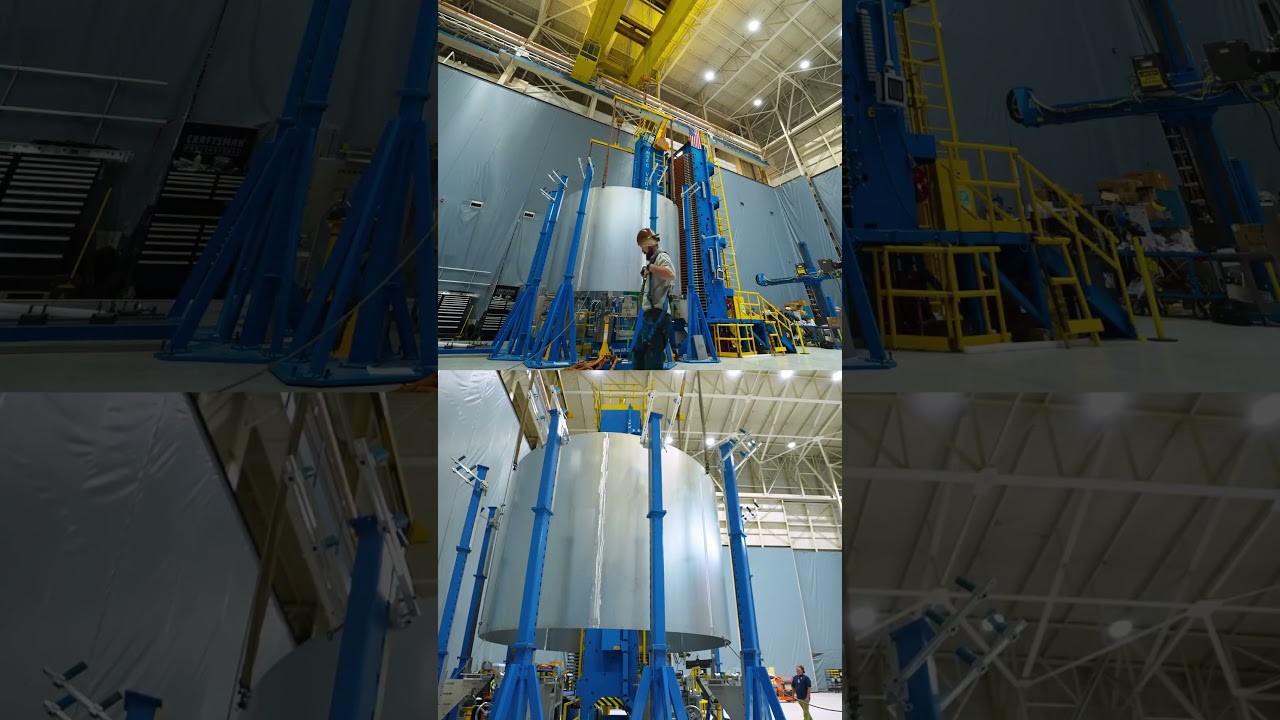 Artemis III SLS Spacer Work Continues!