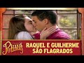 Raquel e Guilherme são flagrados após briga com Luca | As Aventuras de Poliana