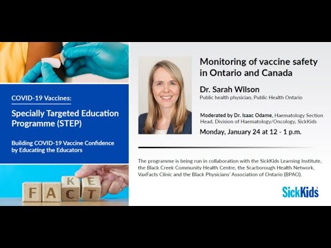 Monitoring of Vaccine Safety in Ontario and Canada