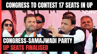 Akhilesh Yadav On Congress | INDIA Bloc's UP Seat Sharing Finalised, Congress To Fight On 17 Seats