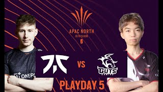 FNATIC vs GUTS Gaming \/\/ Rainbow Six APAC League 2021 - North Division Stage 1 - Playday #5