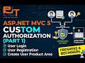 ASP.NET MVC 5 Custom Authorization Filter (Part 1): Login &amp; Registration