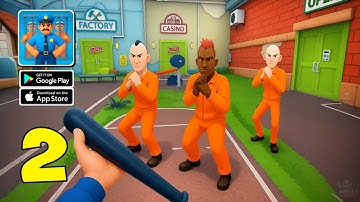 Prison Guard: Escape 76 - Gameplay Walkthrough Part 2 - Hyper Casual Games! (iOS, Android)