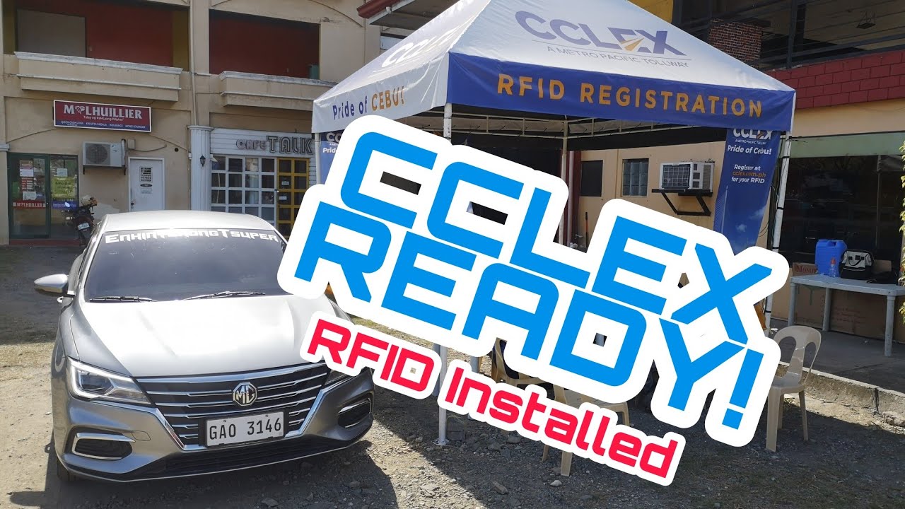 3rd Bridge CEBU CCLEX Registration RFID Installed on my MG5 YouTube