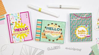 TIPS to Customize Your Die Cuts! 3 Cards That are PEREFECT for Summer! | Scrapbook.com