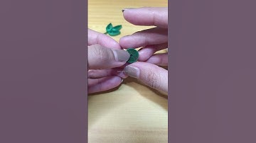 how to make basic quilling leaves #paperquilling #papercraft #diy #botanical