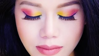 Chatty Get Ready | NEW Rainbow Eyes Makeup Tutorial 💄