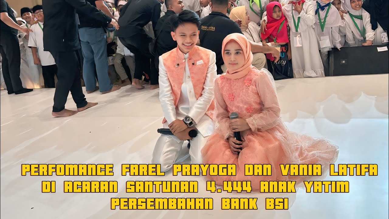 SEASON 2 PENAMPILAN FAREL PRAYOGA FEAT VANIA LATIFA DI ACARA BANK BSI