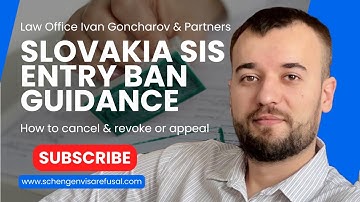 How to Remove a SIS II Alert or Entry Ban from Slovakia